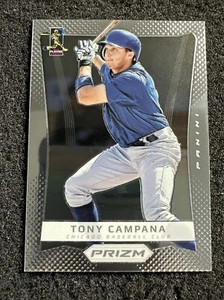 Tony Campana #95 2012 Panini Prizm Béisbol Cantidad Chicago Cubs - Imagen 1 de 3