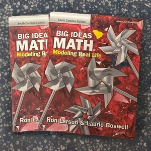 Big Ideas Math Modeling Real Life Grade 1 Volume 1 & 2 - South Carolina Edition - Picture 1 of 13