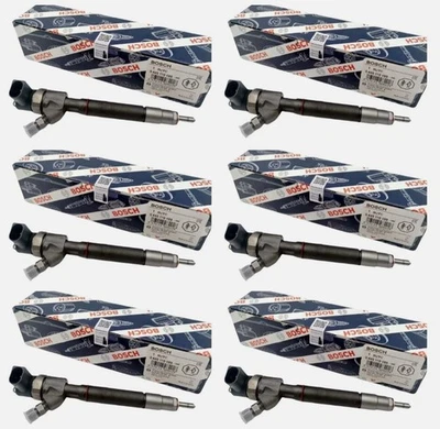 6X Fuel Injectors 0445110190 0445110189 6110701687 For Mercedes Benz Sprinter Foto 1 de 4
