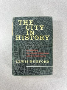 Die Stadt in der Geschichte von Lewis Mumford 1961 Hardcover Buch ANGEGEBEN 1. AUSGABE DJ - Bild 1 von 14