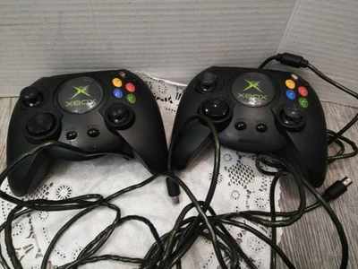 Xbox Duke Controller OEM Microsoft Original X08-17160 AUTHENTIC UNTESTED (2PK) - Image 1 of 4