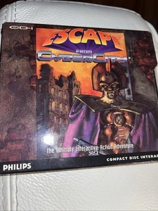 Escape from Cyber City Philips CD-i gebrauchte Videospiel Disc in Hülle und Hülle - Bild 1 von 4