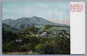 Mt. Tamapais Calif. Mt. Tamaplpais Scenic Raliay - Picture 1 of 2