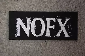 NOFX Cloth Patch Sew On Badge 4.5" X 2" Punk Rock (CP58) - Picture 1 of 1