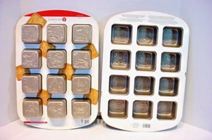 Molde antiadherente para hornear 12 días de Navidad para galletas de pan corto con etiquetas - Imagen 1 de 3