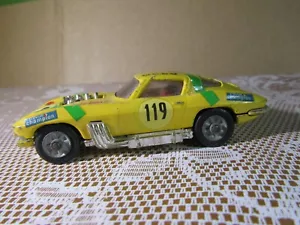 91Y Vintage 1967 Corgi 337 England Chevrolet Corvette Stingray #119 Repaint 1:43 - Picture 1 of 12
