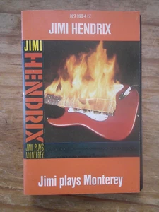 JIMI HENDRIX ""JIMI PLAYS MONTEREY"" 1986 WESTDEUTSCHLAND KASSETTENALBUM - Bild 1 von 3