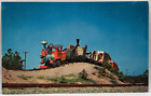 1950s Casey Jr. Carte postale train, Fantasyland, Disneyland CA p12452 sans logo ASI