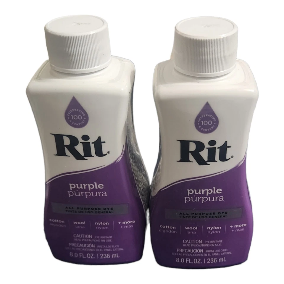 All Purpose Rit Dye Fixative Liquid Dye Tie-Dye | Purple lot 2 - Image 1 of 1