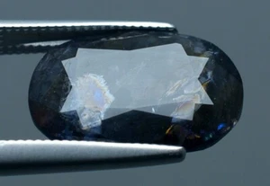 6.00 CRT Stupendous Transparent Natural Bi Color IOLITE Cut Gemstone Afghanistan - Picture 1 of 11