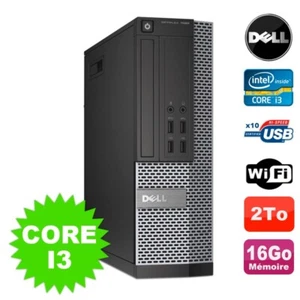 PC Dell Optiplex 7020 SFF I3-4150 3.5Ghz 16Go Scheibe 2To Wifi Gravierer Win 7 - Bild 1 von 1