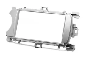 CARAV 11-170 Autoradio Radioblende für TOYOTA Yaris 2-DIN silber - Picture 1 of 1