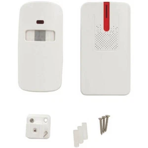 Kit de alerta PIR de entrada y montaje inalámbrico alimentado por batería con luz LED - Imagen 1 de 2