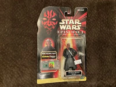 Star Wars Episode 1 Darth Maul + Commtech Chip - Image 1 of 3
