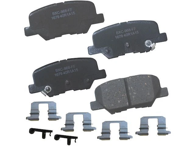 Rear Brake Pad Set For 2014-2018 Mitsubishi Outlander 2015 2016 2017 ZF396HV - Image 1 of 1