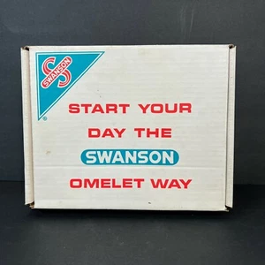Vintage Swanson Cardboard Box Only with Handle Advertising Display 70s - Picture 1 of 9