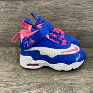 Nike Air Griffey Max 1 Basketball Sneakers Kids Boy's Size 6C Blue 552985-100 - Picture 1 of 11