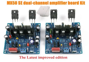 Improved MX50 SE Power amplifier DIY Kits board Dual 2.0 channel 100W+100W HIFI - Picture 1 of 6