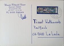 LIECHTENSTEIN 1978 TISSOT Postcard