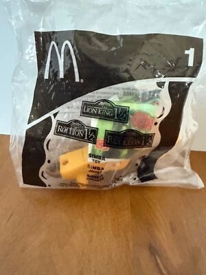 McDonald's El Rey León 1 1/2 Simba #1 como nuevo en paquete 2001 Foto 1 de 4