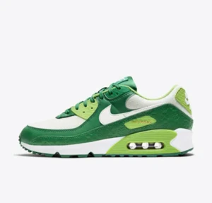 Nike Air Max 90 St. Patrick's Day weiß kieferngrün gold DD8555-300 AM90 Größe - Bild 1 von 12