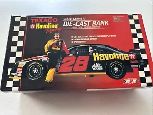 Dale Jarrett #28 Texaco Havoline 1/24 Racing Champions NASCAR Druckguss Bank 1995 - Bild 1 von 12