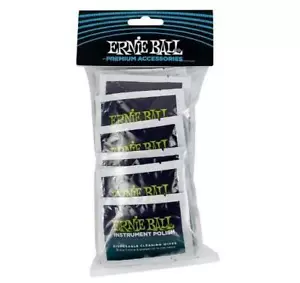 Ernie Ball 4248 Wonder Wipes Guitar Instrument Body Polish 20 Pack - Picture 1 of 5