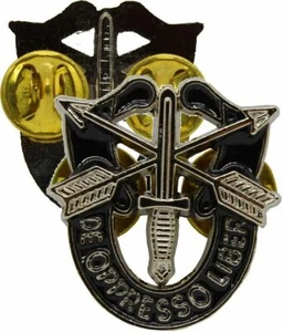 Pasador Sombrero Militar Veterano de las Fuerzas Especiales SF De OPPRESSO LIBER - Imagen 1 de 3
