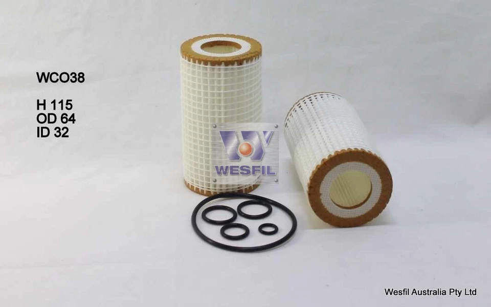 FILTRO ACEITE WESFIL MERCEDES-BENZ E320 3.2L V6 2002 08/02-2005 WCO38 Foto 1 de 1