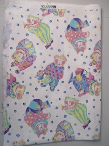 Osos garabateados vintage de material de tela de algodón 45"" X 126"" Jennifer Sampou P&B Tex - Imagen 1 de 9