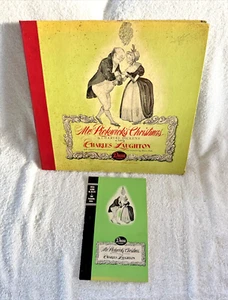 1944 Decca Records DA-379 Mr. Pickwick's Christmas Charles Dickens Chas Laughton - Picture 1 of 24