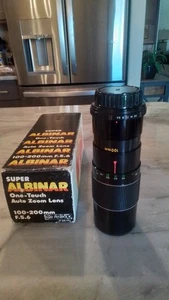 Albinar One Touch Auto Zoom Lens. 100-200mm F5.6 For Pentax K - Picture 1 of 4