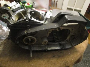 1979 Harley XLH 1000 XL XLS engine case set good black 4E vin - Picture 1 of 15