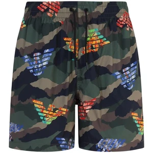 EMPORIO ARMANI - Shorts mare con fantasia all over per uomo - Imagen 1 de 1