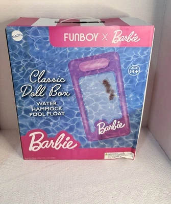 Barbie La Película FUNBOY Piscina Inflable Flotador ROSA Natación Foto 1 de 3