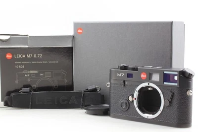 [N MINT in BOX] Leica M7 0.72 Black Rangefinder 35mm Film Camera Body from JAPAN - Image 1 of 4