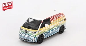 2022 Volkswagen ID. Buzz Prototype Rainbow #899 LHD *** Mini GT 1:64 OVP - Bild 1 von 3