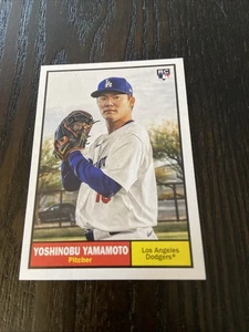 2024 Topps Archives - 1961 Topps Yoshinobu Yamamoto #61 (RC) - Picture 1 of 2