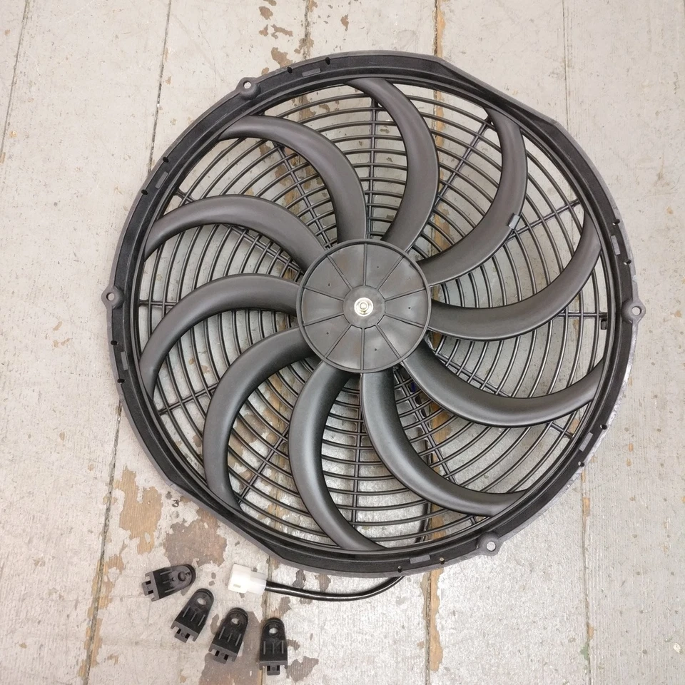 Oldsmobile Series 98 1946 16 pulgadas Super Duty ventilador radiador refrigeración nuevo moderno Foto 1 de 4