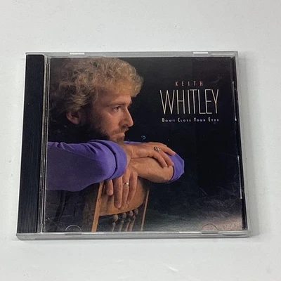 Keith Whitley - Don't Close Your Eyes CD 1988 Country RCA Foto 1 de 3