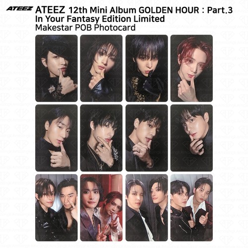 ATEEZ] GOLDEN HOUR : Part.3 IN YOUR FANTASY Edition Makestar POB