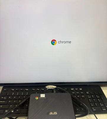 ASUS Chromebox Gen 3 with Intel Celeron 3865u 4GB DDR3 32 GB SSD - Image 1 of 4