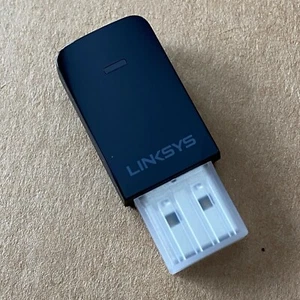 NEW Linksys Max-Stream Compact USB Adapter (Model WUSB6100M) AC600 Wi-Fi 5 - Picture 1 of 2