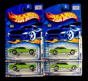 2002 HOT WHEELS ‘68 COUGAR FIRST EDITION ( LOT OF 4 ) COLLECTOR #029 1/64 SCALE - Picture 1 of 5