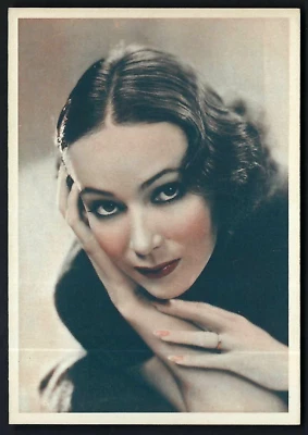 PHILLIPS - FILM STARS (SERIES OF 24, POSTCARD) - #5 DOLORES DEL RIO - Image 1 of 2