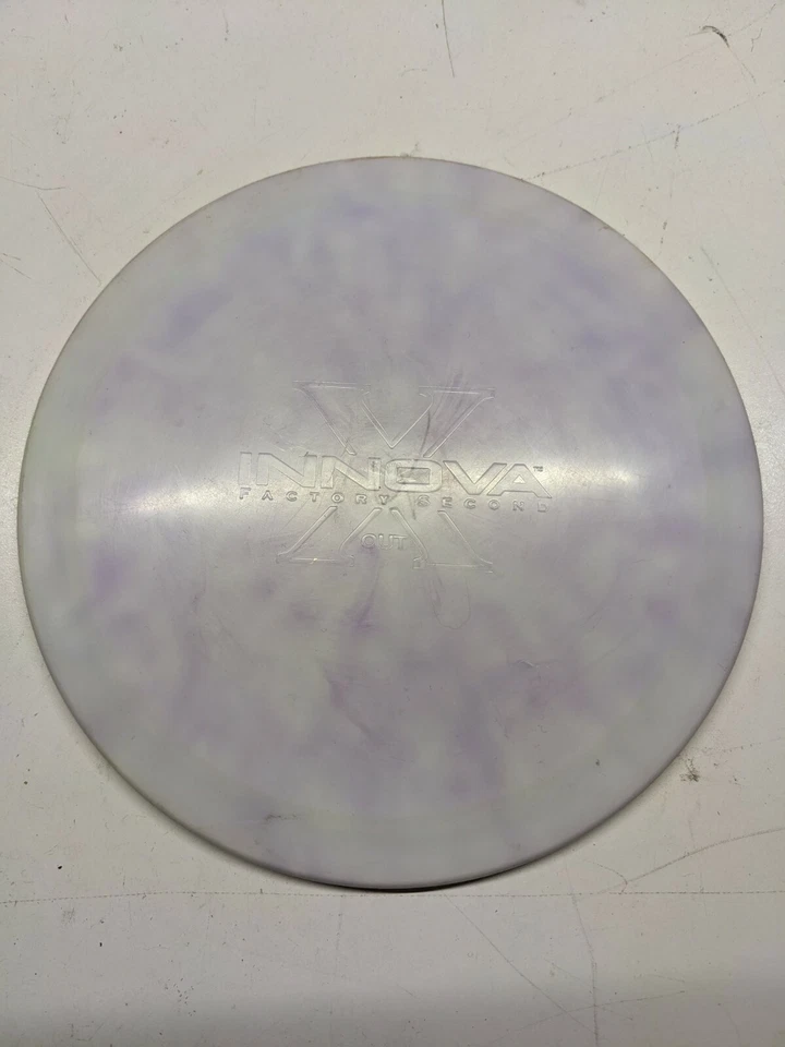 FL Star 165g Marbled PFN Patent # Innova Disc Golf Rare OOP purple X-Out F2 - Image 1 of 2