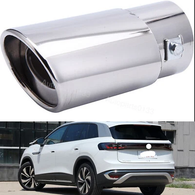 Exhaust Pipe Tip Rear Tail Throat Muffler Stainless Steel For Volkswagen Passat Foto 1 de 4