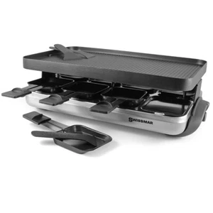 NEW Swissmar Valais 8 Person Raclette Party Grill Set 17pce - Picture 1 of 1