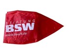BSW Wasserball Rot Weiß STIFTUNG Werbeartikel Strandball Aufblasbar Neu