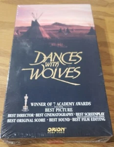 Dances with Wolves Sealed (VHS, 1991) - Foto 1 di 3